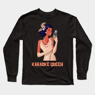 Karaoke Queen Long Sleeve T-Shirt